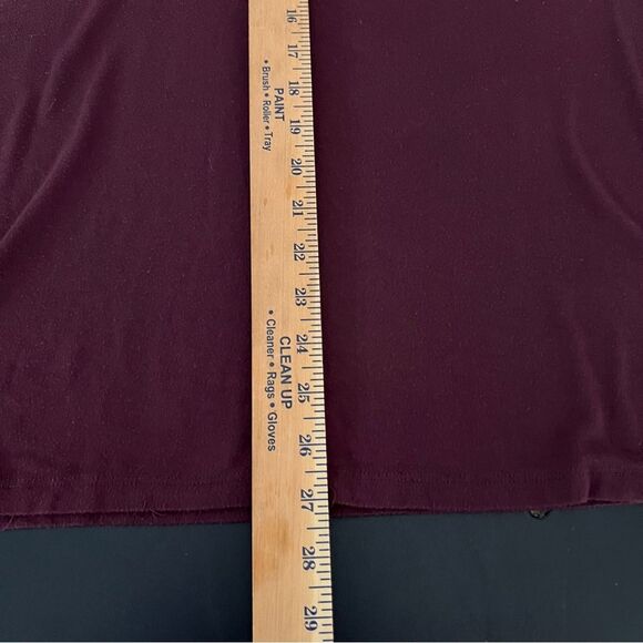 Torrid Rich Burgundy Supersoft Short Sleeve Tee - Picture 6 of 7